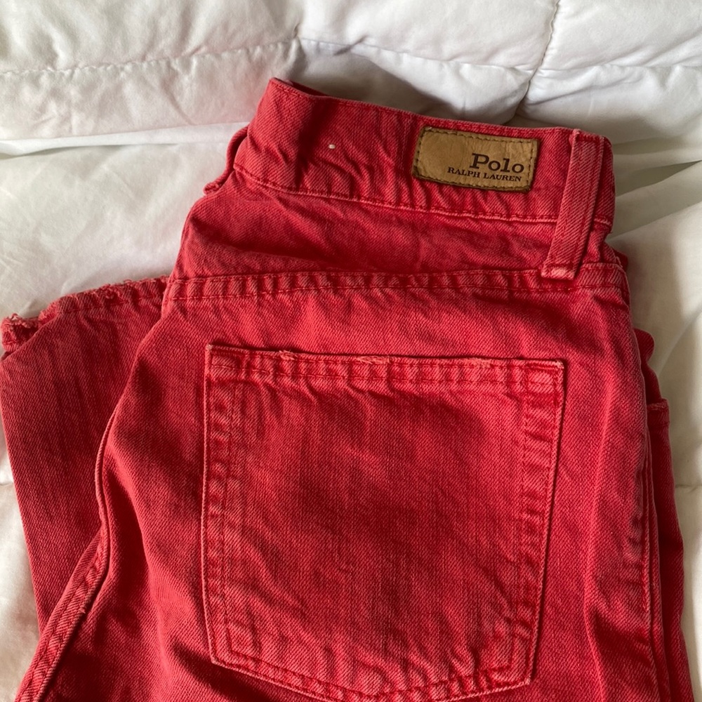 Polo Ralph Lauren high rise straight jeans